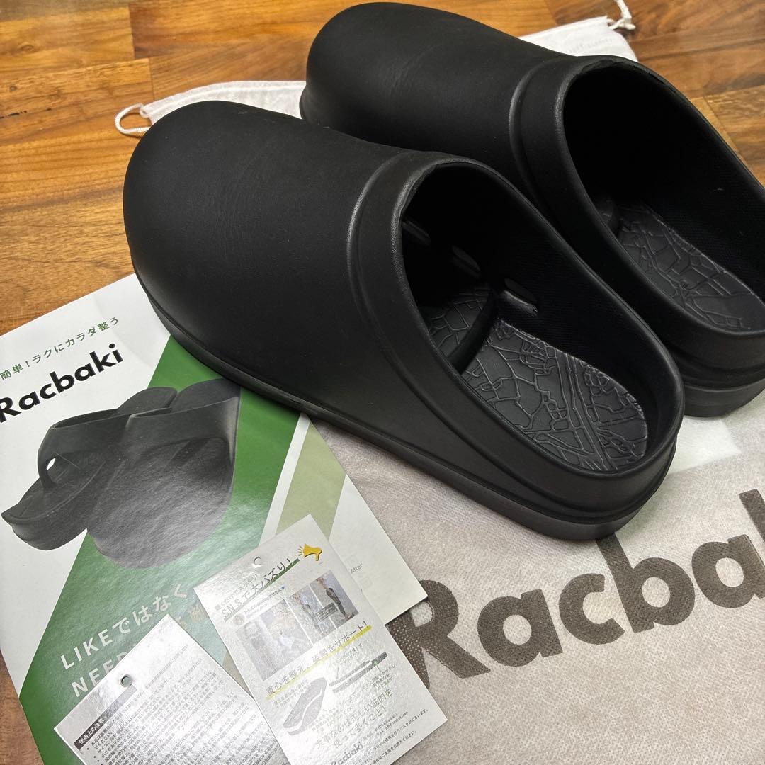 Racbaki イージーサボ ブラック レディースL - メルカリ