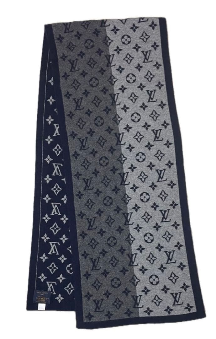 LOUIS VUITTON ルイヴィトン マフラー エシャルプ・モノグラム LOUIS VUITTON（ルイ・ヴィトン） 送料無料 マフラー エシャルプ・3D