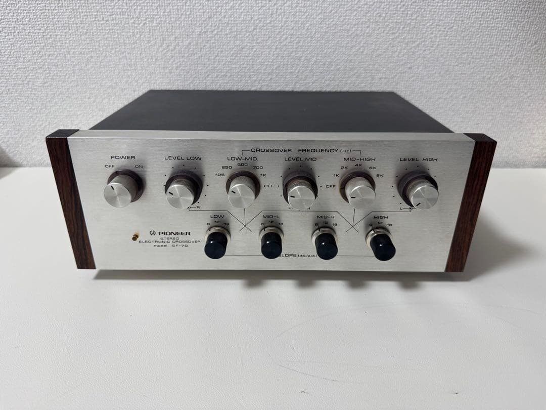 Pioneer SF-70 クロスオーバー チャンネルデバイダー 動作確認済み Yahoo!オークション -「パイオニア チャンネルデバイダー」の落札相場