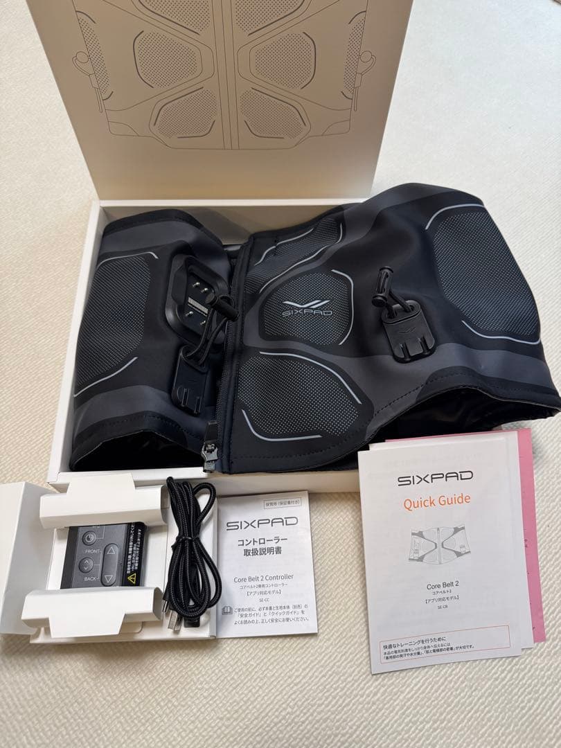 【Lサイズ】SIXPAD Core Belt 2 ブラック SixPad Core Belt 2 | Japan Trend Shop