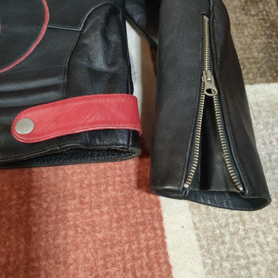 レア 良品 カリフォルニア レザージャケット US66 フルデコ 本革