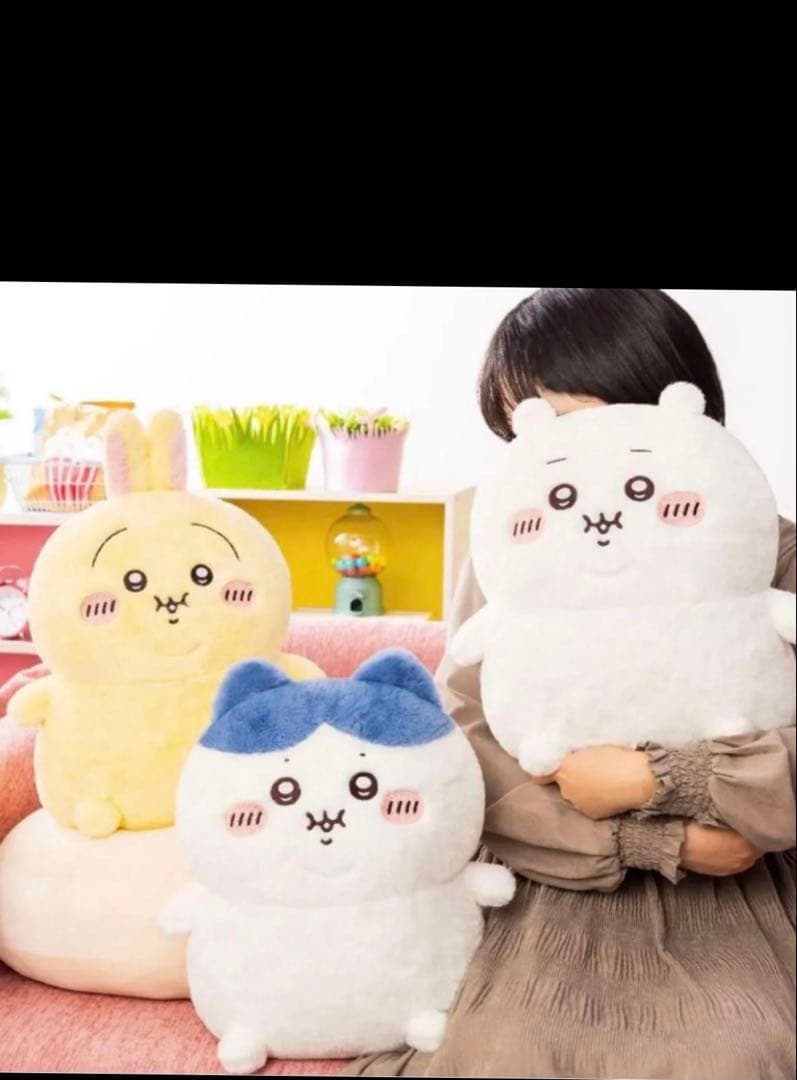 ぼっちゃり ちいかわ 抱っこぬいぐるみ3種類セット ぬいぐるみ