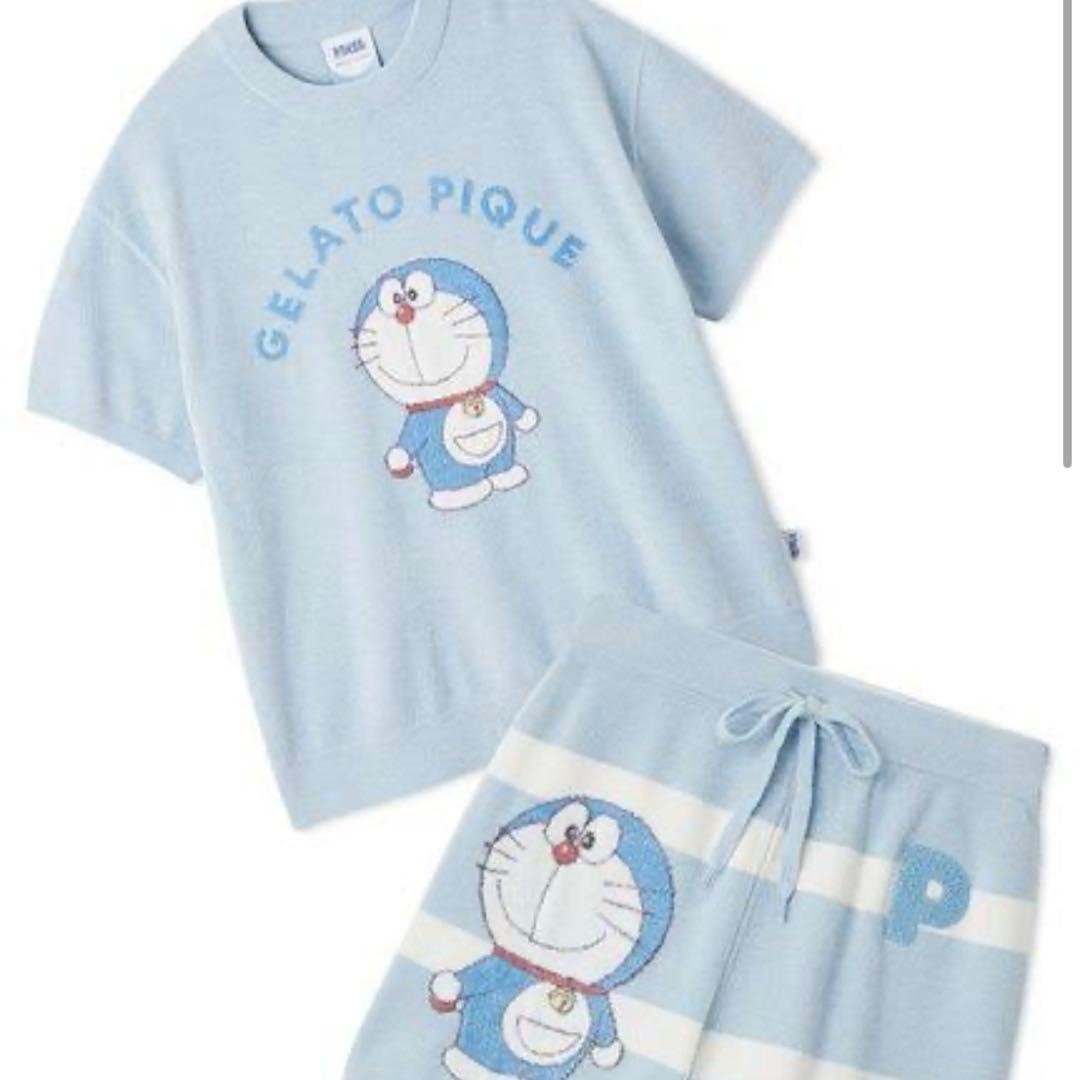 GELATO PIQUE ドラえもん ルームウェア レディース gelato pique（ジェラートピケ） パジャマ ルームウェア 「ドラえもん