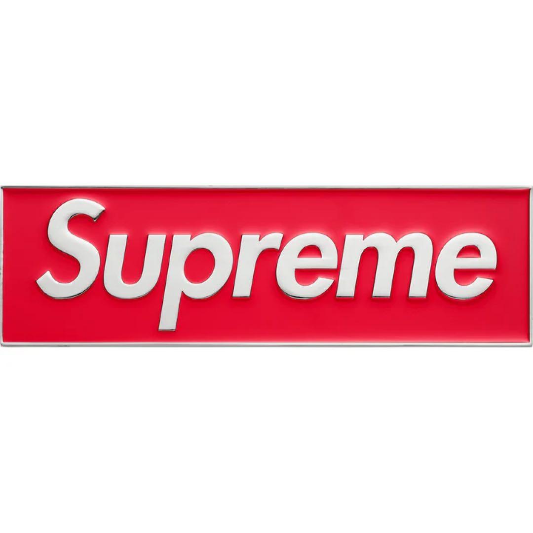 25fw Supreme Box Logo Car Emblem 2個セット - メルカリ