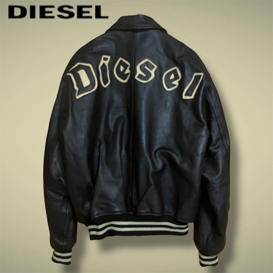 超レア ヴィンテージ 良品 DIESEL ディーゼル レザー ボンバー