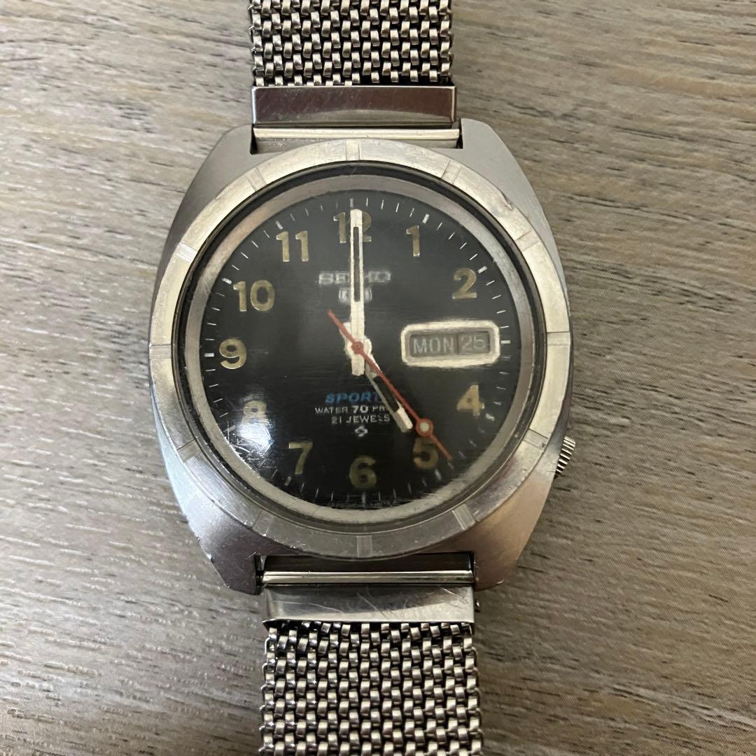 SEIKO 5 6119-8140 セイコーファイブスポーツ アラビア | Einkaufen