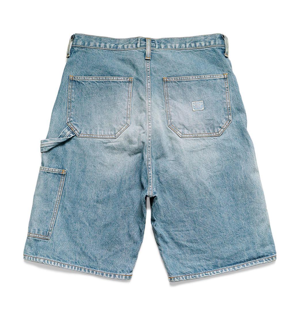 KAPITAL 14ozデニム ショートパンツ（スタッズリメイク）サイズ38