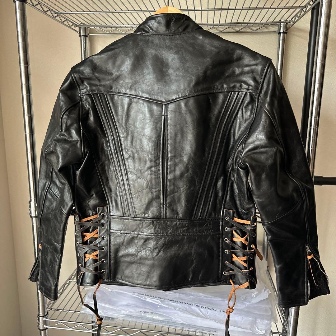 1930年代復刻 SAN MATEOピーターズ型茶芯ホースハイド 1.3mm L