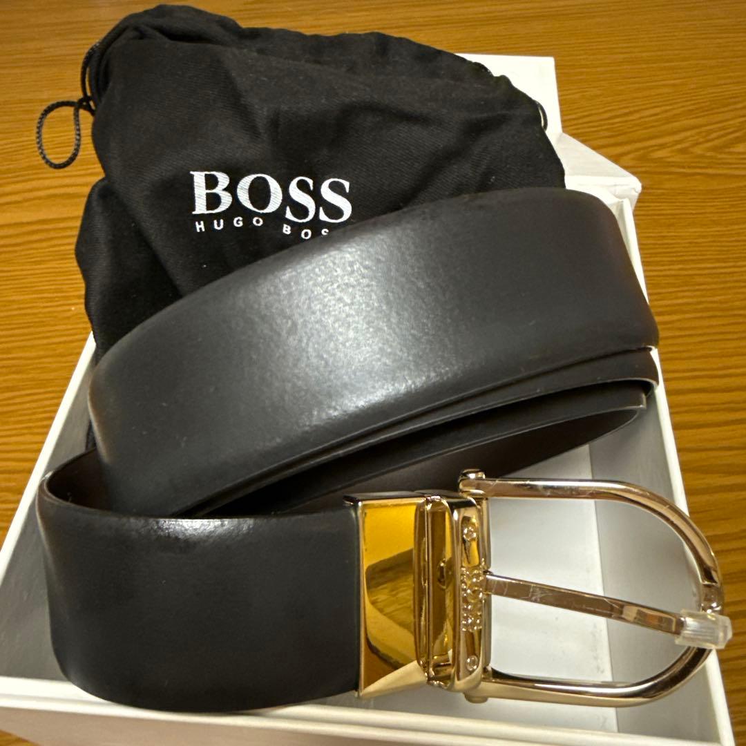 ヒューゴボス　メンズベルト 楽天市場】HUGO BOSS ヒューゴボス メンズ ベルト ロゴ ブランド 本革