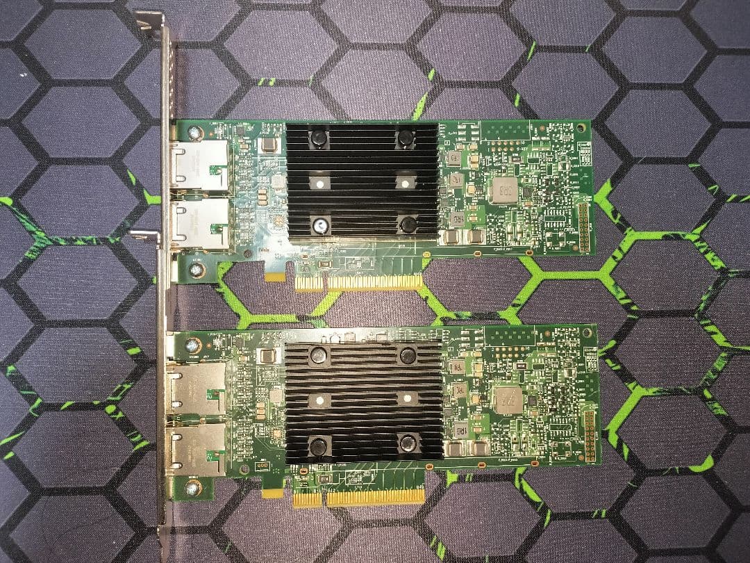 HPE BCM57416 10GbE 2port 保管品 ２個 LANカード 2-Port PCIe 10Gb Ethernet Network Card, 10GbE Network Interface