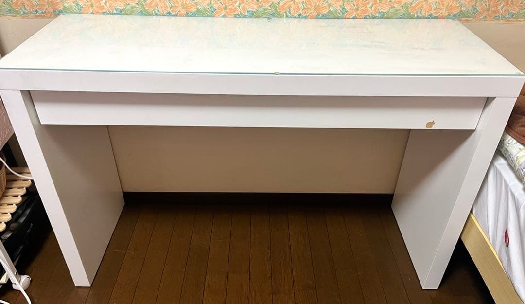 cocoanさん専用【限界価格‼️】IKEA イケア マルム デスク ドレッサー MALM マルム ドレッシングテーブル, ホワイト, 120x41 cm - IKEA