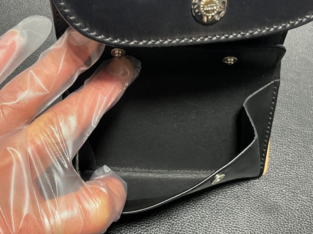 emu様専用】MOTO モト ミドルウォレット コードバン ROCADO社 - メルカリ