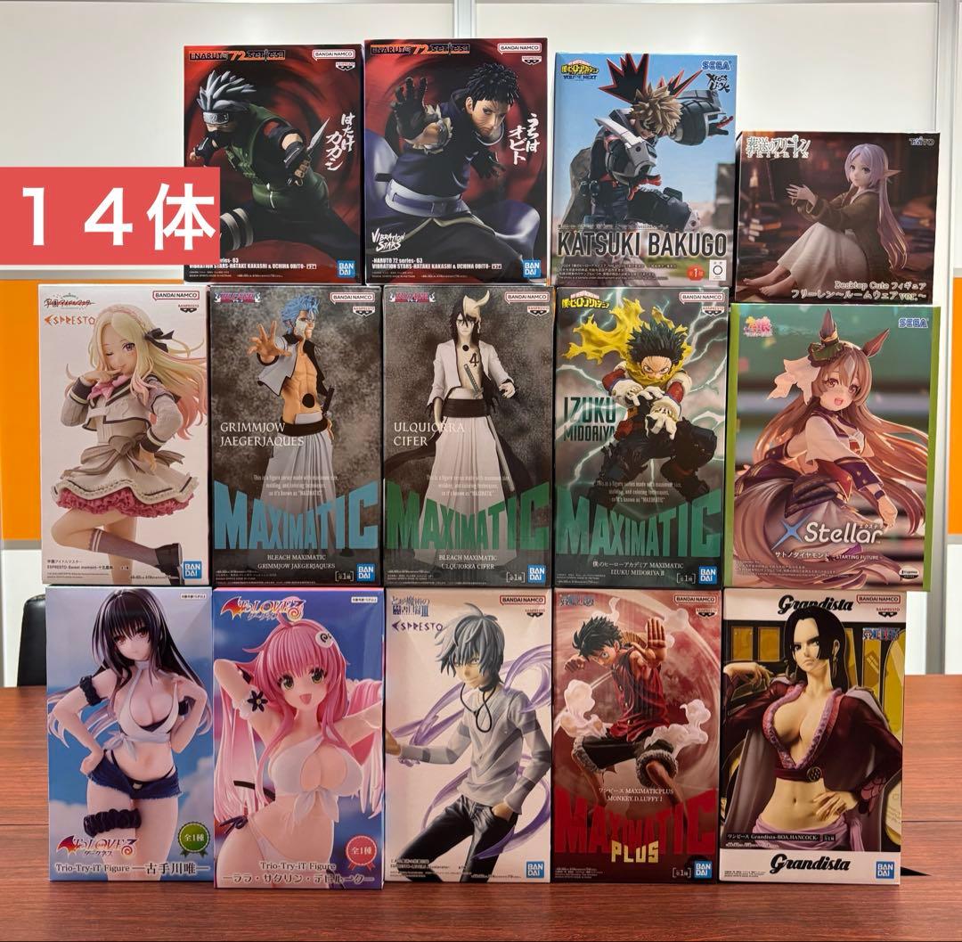 New!! プライズフィギュア 14体 まとめ売り 【新品未開封】 - メルカリ