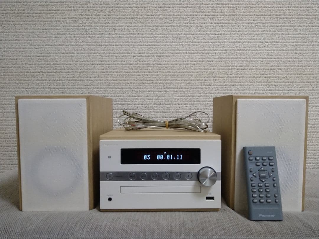 パイオニア　CD・Bluetooth対応コンポ　Pioneer　X-CM56 中古 Pioneerパイオニア CDコンポ X-CM56 NFC Bluetooth搭載 : エス