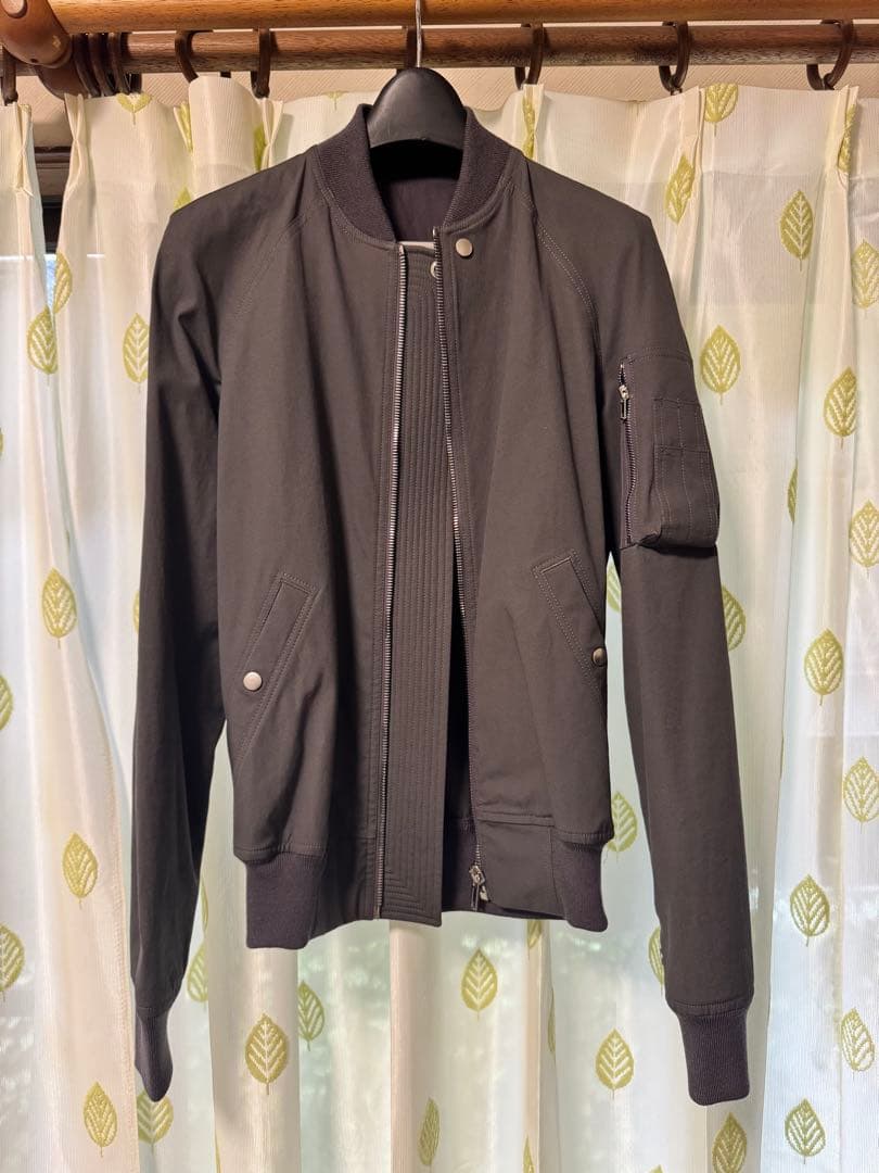 リックオウエンス　ボンバージャケット DIRT S/S 2018 サイズ46 Rick Owens（リック・オウエンス） Rick Owens DRKSHDW ダークシャドウ