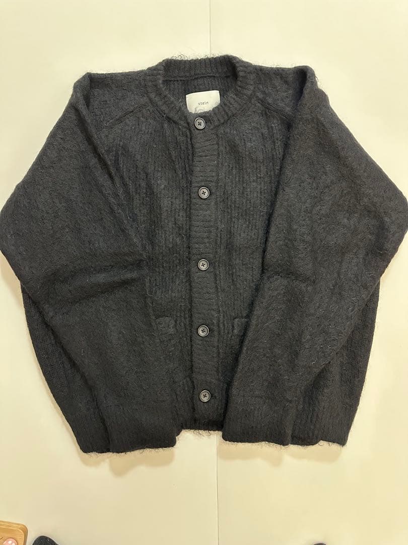 stein KID MOHAIR CARDIGAN Sサイズ stein / シュタイン】KID MOHAIR KNIT CARDIGAN - GREEN | 公式通販
