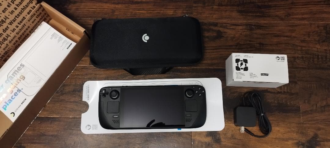 スチームデック 256GB (128SDカード&ケース)付SDカード付き】Steam