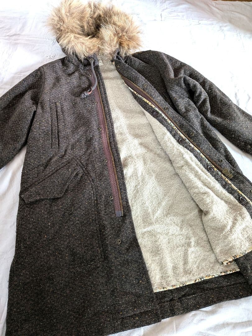 ハグオーワー モッズコートライナー付 リバティ CLOTH＆CROSS