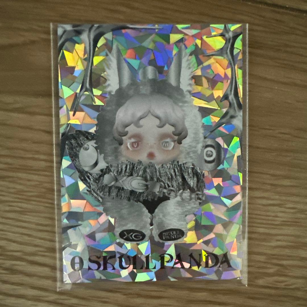 SKULLPANDA ポストカード XG popmart SKULLPANDA x XG Japan-exclusive collaboration items to be released