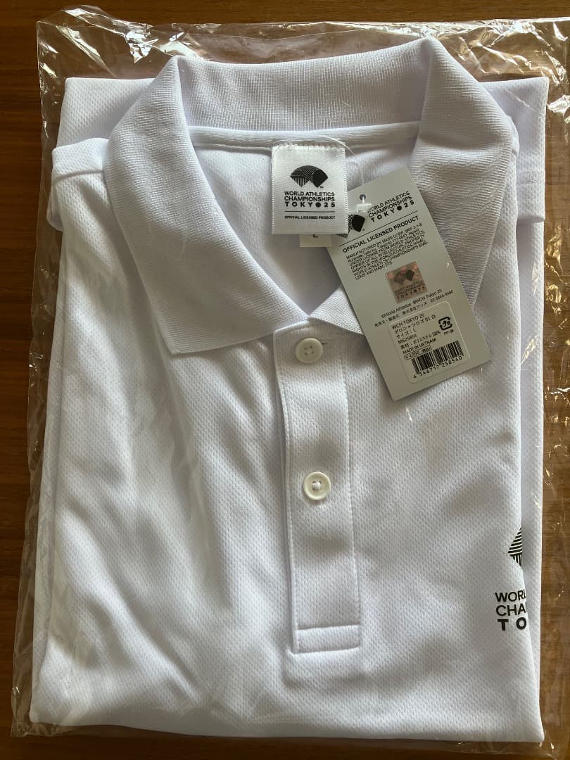 世界陸上TOKYO 2025 ポロシャツ Lサイズ - メルカリ