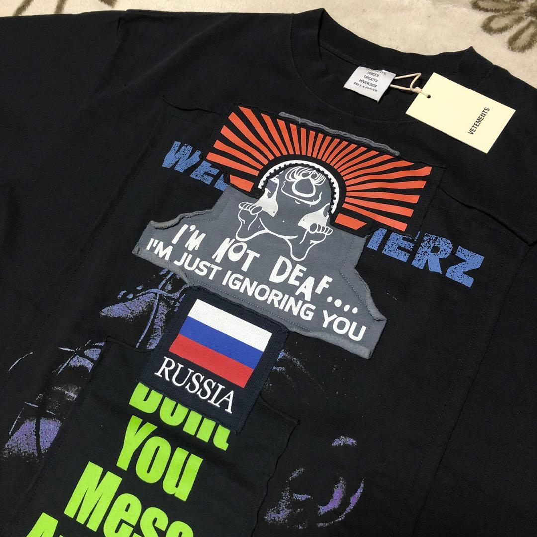 米津玄師着用。vetements ヴェトモン パッチワーク - メルカリ