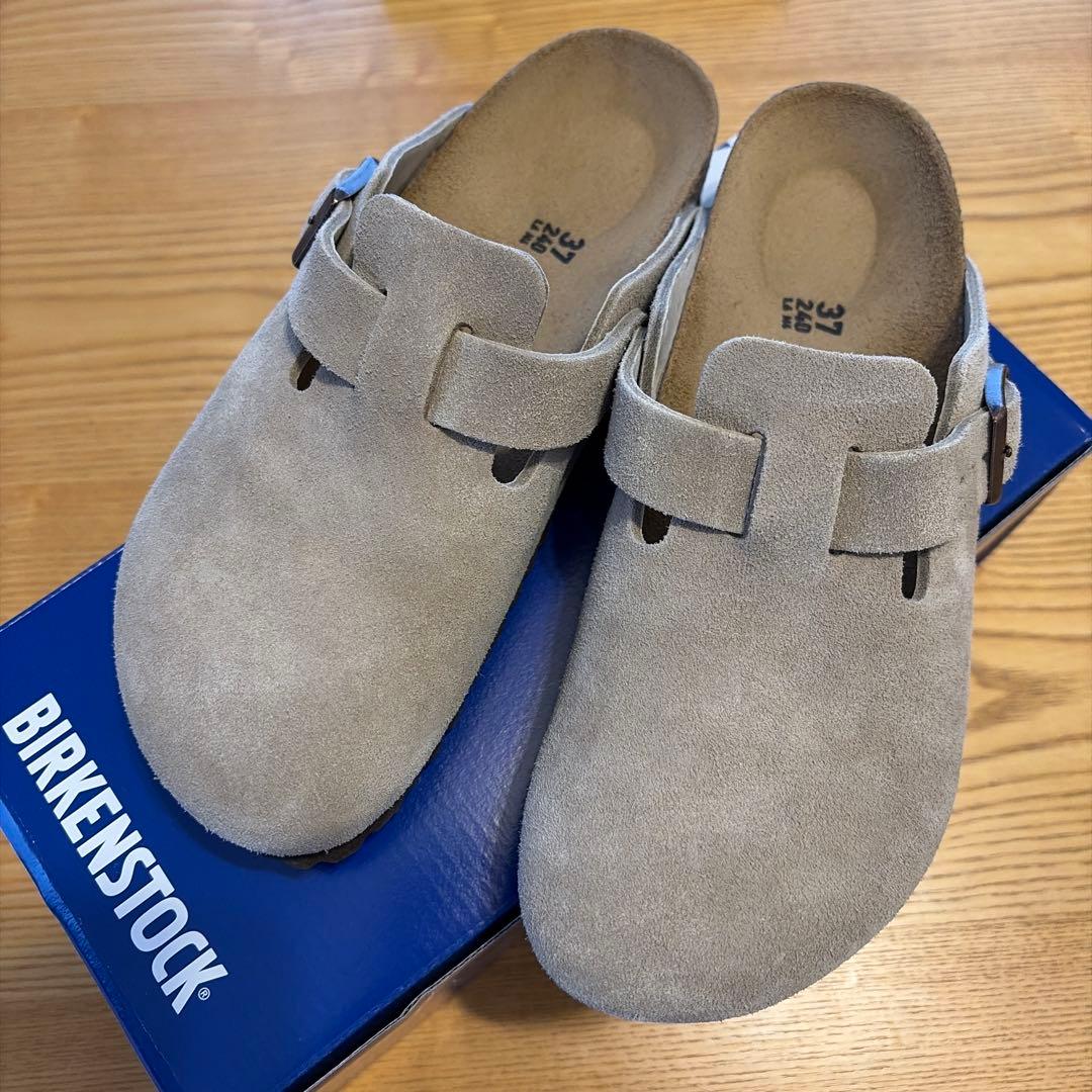 BIRKENSTOCK ビルケン ボストン 37 ナロー トープ BIRKENSTOCK ビルケンシュトック 