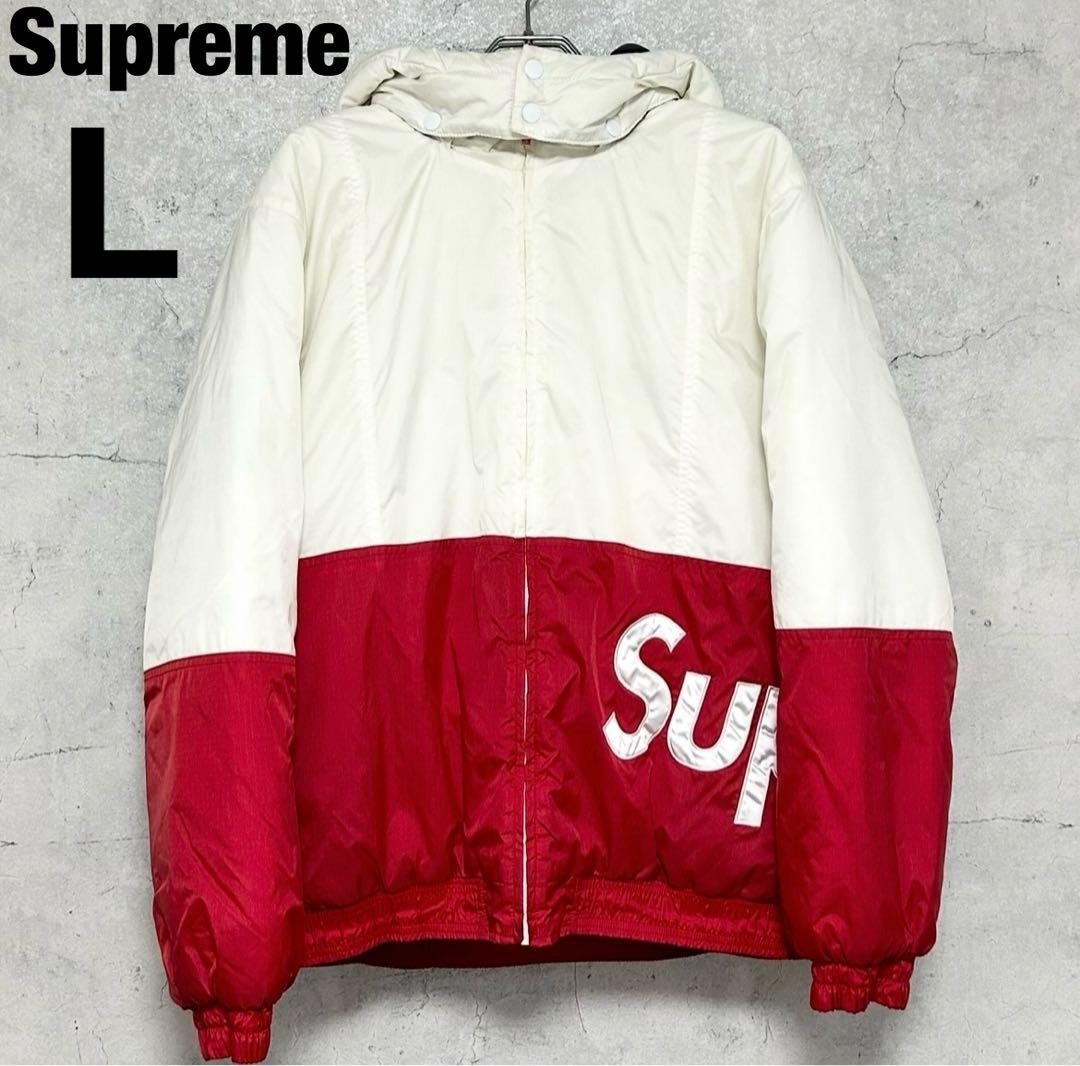 【人気】シュプリーム Sideline Side Logo Parka 赤 L Supreme Sideline Side Logo Parka (FW16)