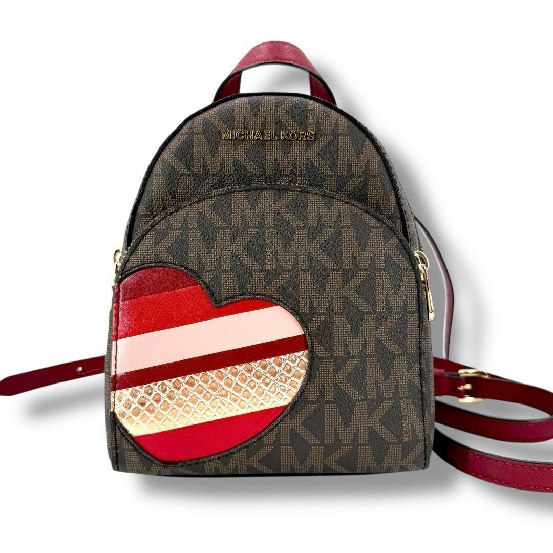 《入手困難》マイケルコース リュック バックパック 2way レザー ハート