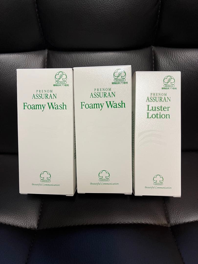 アシュラン フォーミーウォッシュ2本ラスターローション2本セット