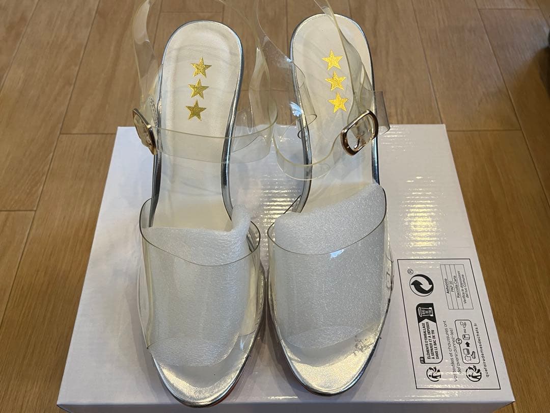 値下げ‼︎SSA公式ハイヒール　前底なし25.5cm 値下げ‼︎SSA公式ハイヒール 前底なし25.5cm