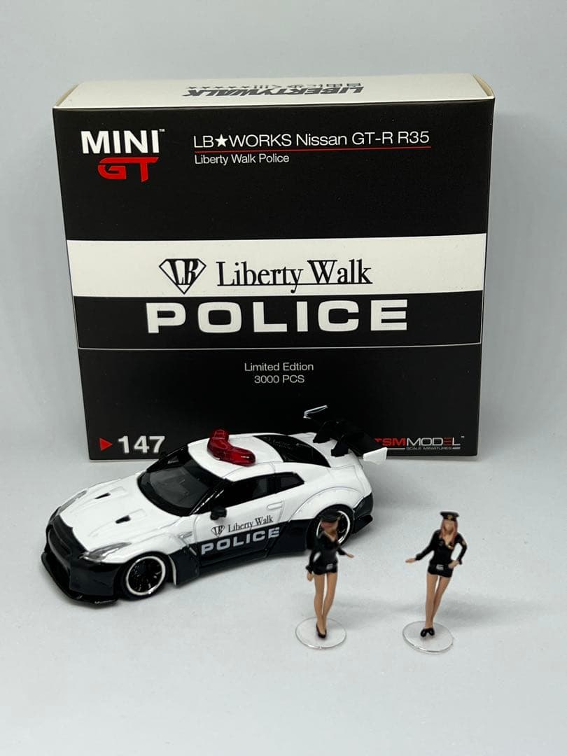 MINI GT LB☆WORKS NISSAN GT-R R35 POLICE - メルカリ