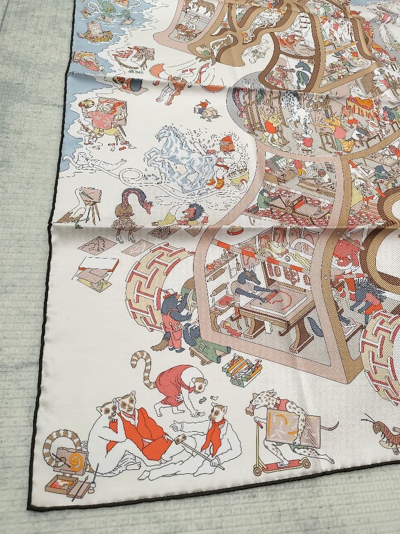 エルメス HERMES カレ 90 《アカデミア・イピカ》