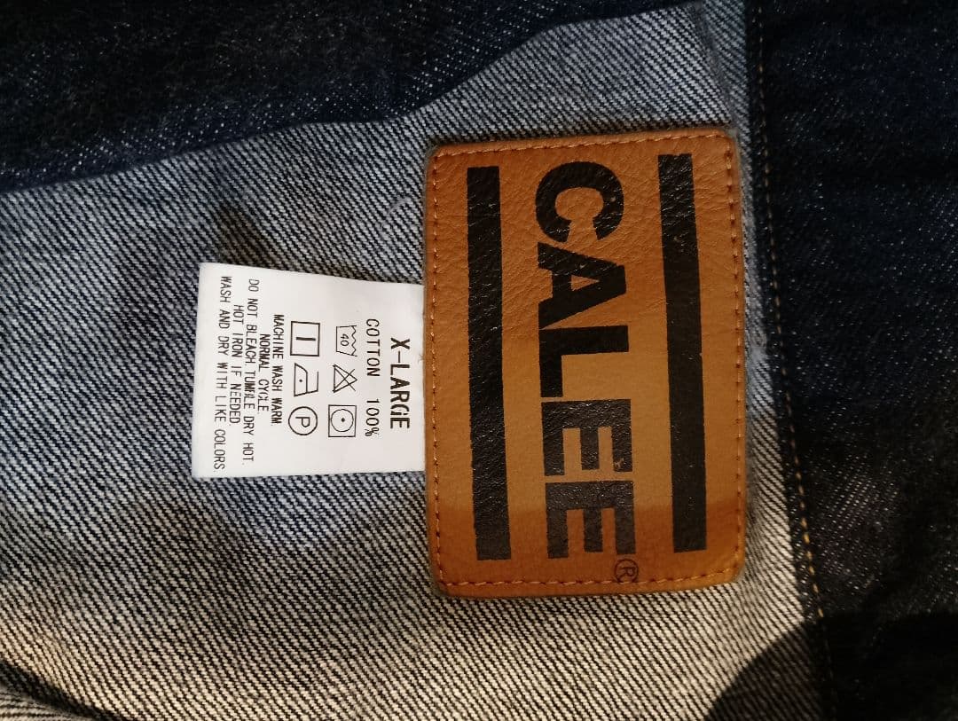 即完売 激レア CALEE 3rd デニムジャケット XL キムタク 今市隆二