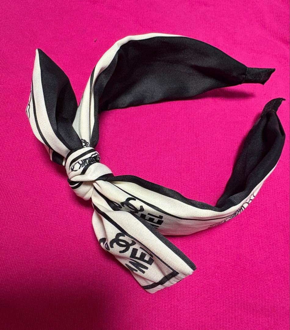 CHANEL リボン付きヘアバンド ノベルティ - メルカリ