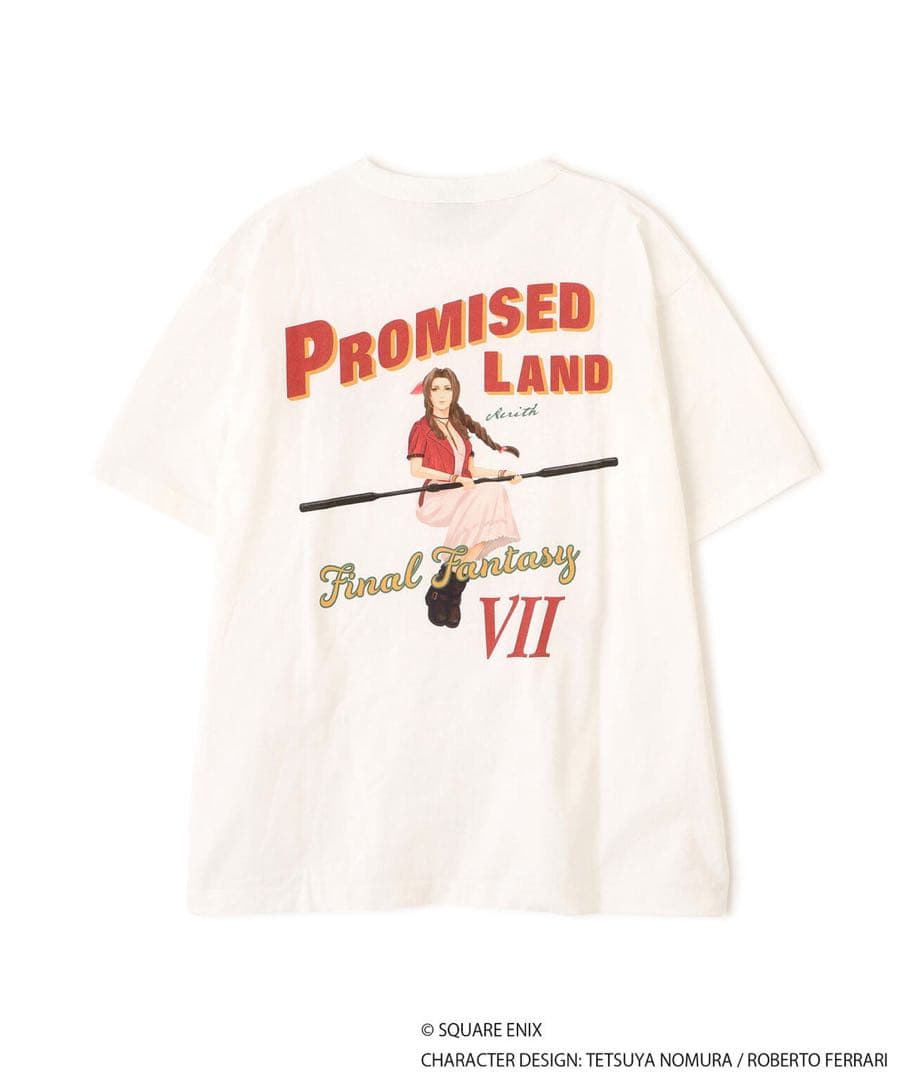 AVIREX FINAL FANTASY VII Ｔシャツ エアリス XL AVIREX × FINAL FANTASY VII REMAKE》PINUP T-SHIRT ”TIFA & AERITH