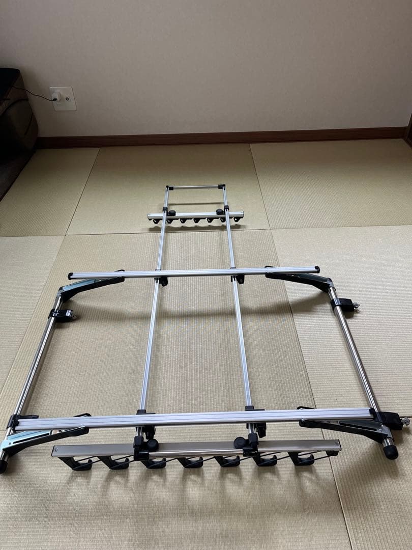 車載用　ロッドホルダー ロッドホルダーベルト マジックテープ式 車載用 ポール固定式 自由調整