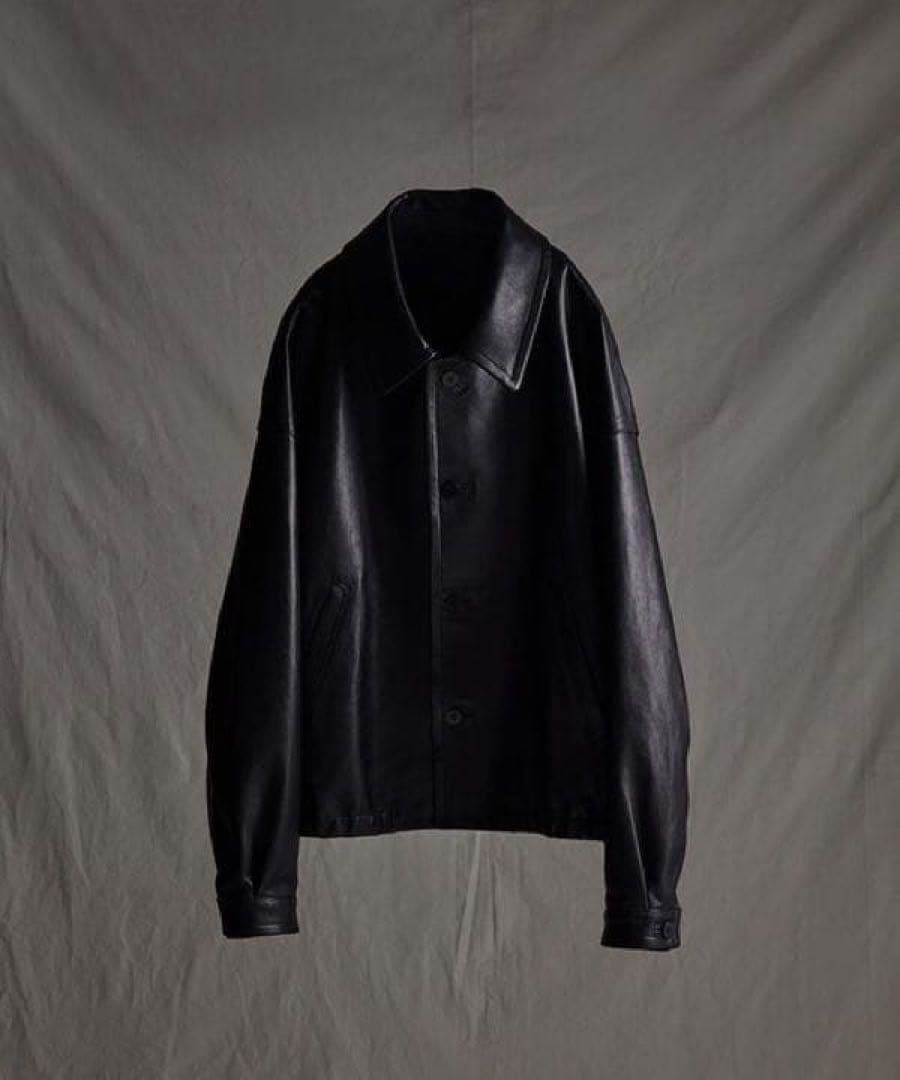 ジャケット・アウター LIDNM LEATHER SHORT BLOUSON LIDNM（リドム）の「LEATHER SHORT BLOUSON（ブルゾン）」 - WEAR