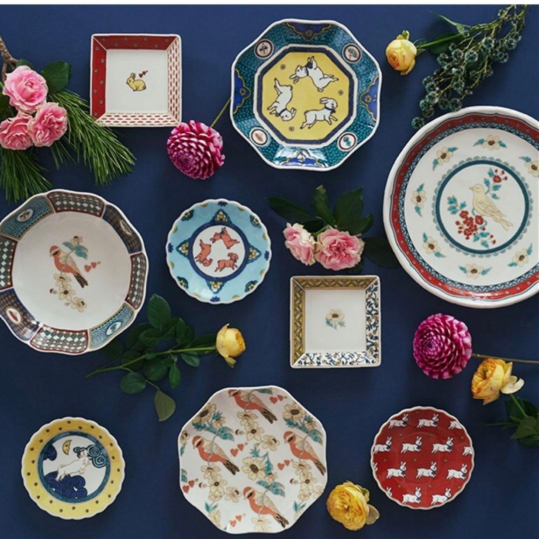 アフタヌーンティー ☆ 九谷焼大皿 ナタリー・レテ - メルカリ