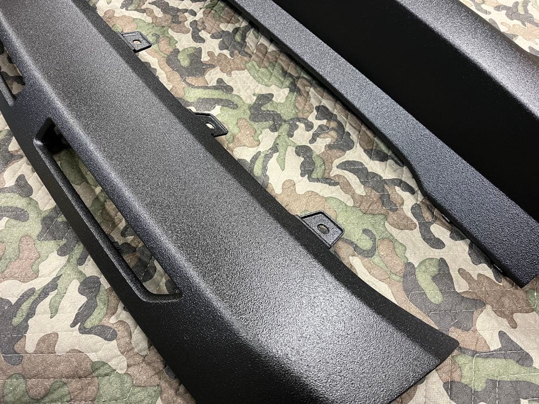 MatsuShin様新型デリカD5 後期 アンダーカバー、バンパー ラプター塗装