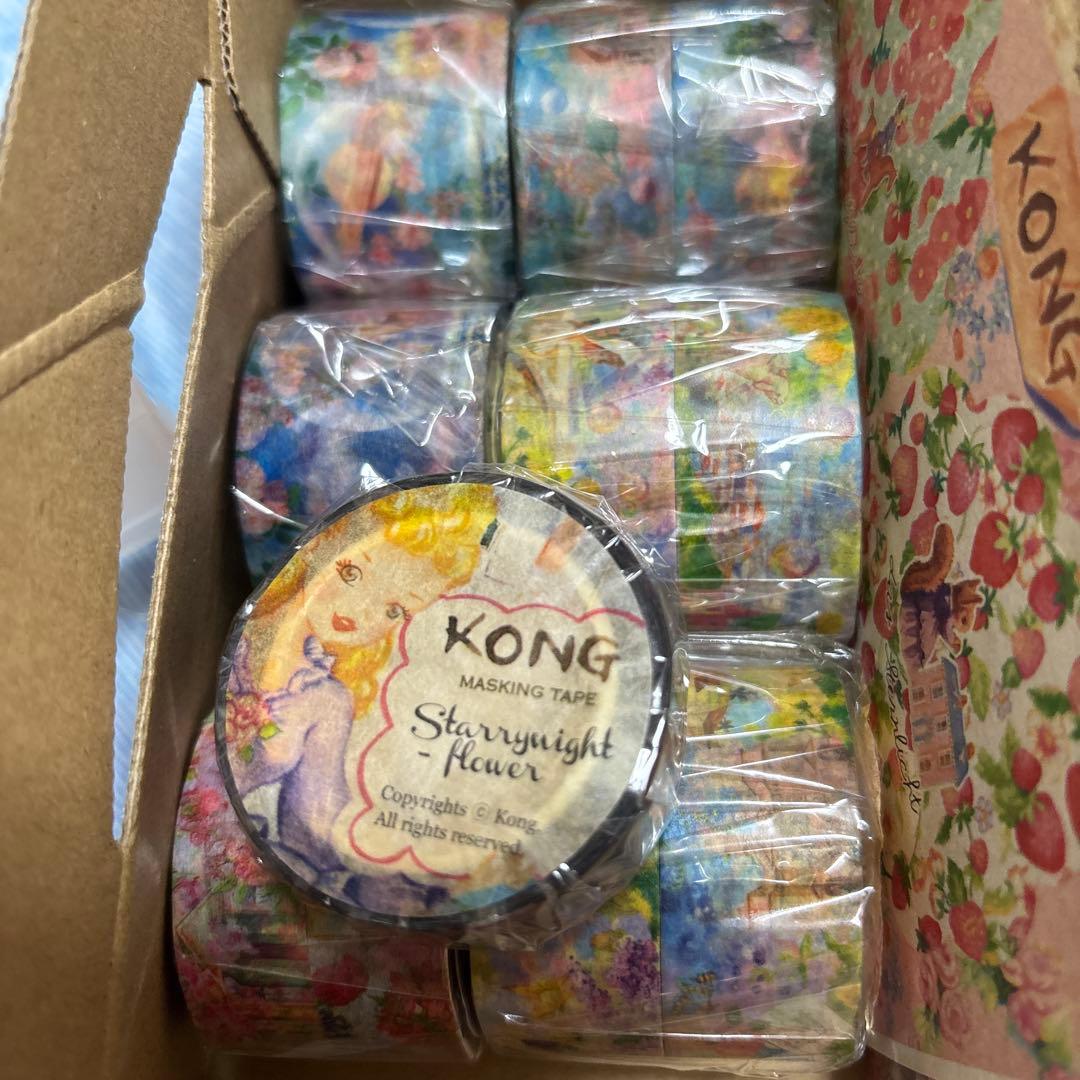 KONG 、CreamPeach マスキングテープ 複数巻 オリジナルマスキングテープ】複数デザインでのご注文 | トピックス