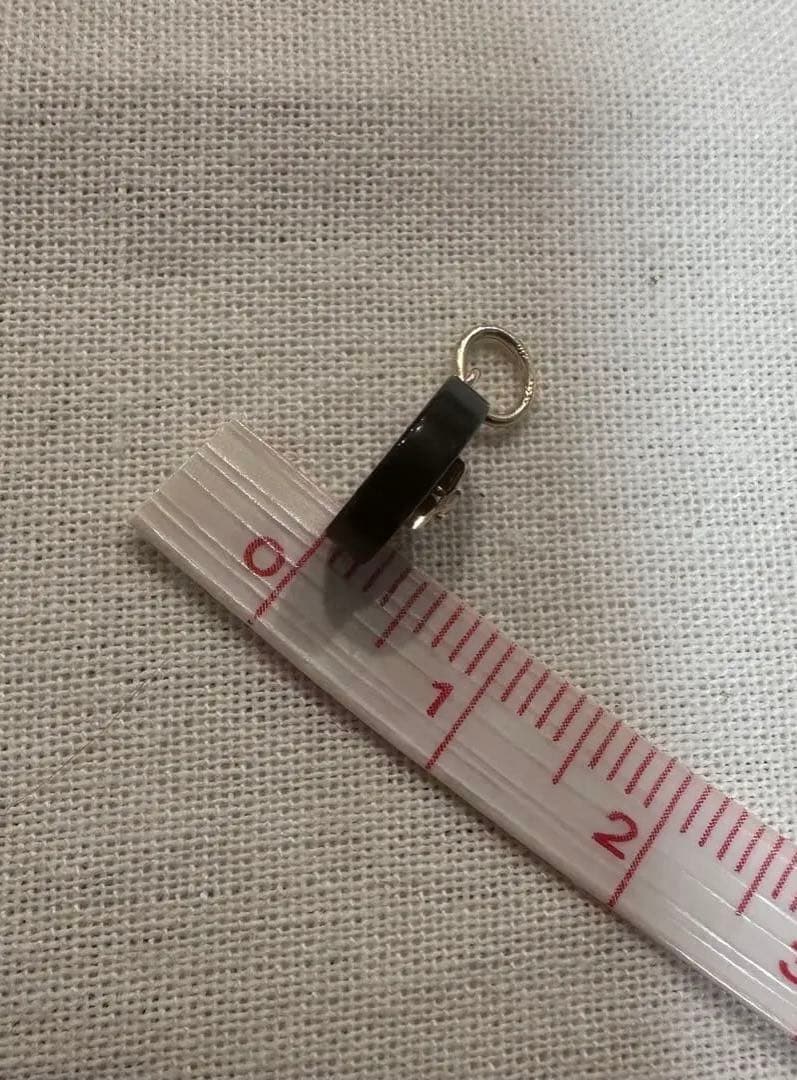 agete アガット K10 チャーム オニキス オパール 販売証明書付き