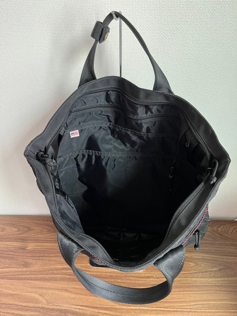 極美品】BRIEFING ブリーフィング ネオステルス ヘルメットバック BK