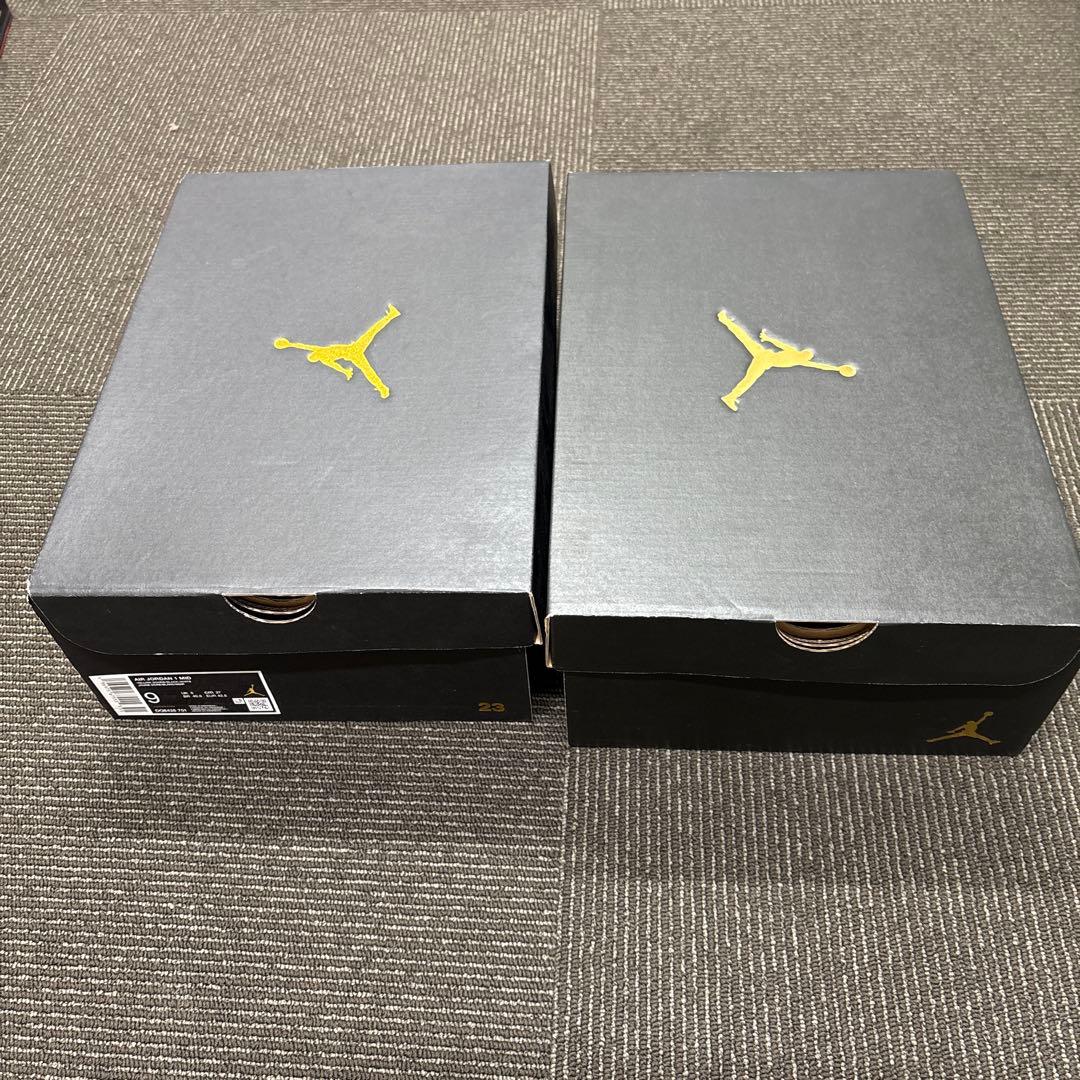 エアジョーダン2足。サイズUS9 27.0cm