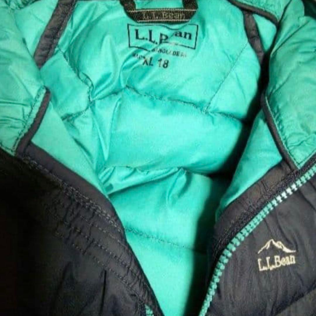 【咲❗️】L.L.Bean ダウンジャケット　ダークネイビー　S相当