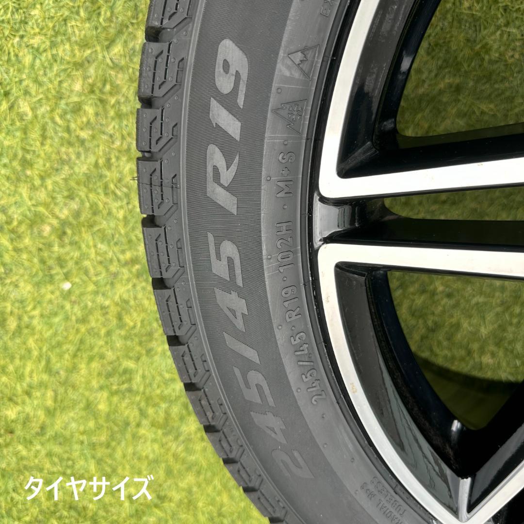 純正 ベンツVクラス 19インチ V220d AMG ホイール&スタッドレス4本