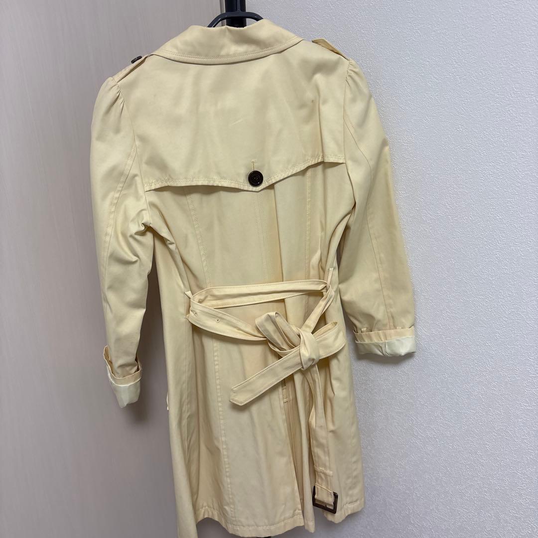 Apuweiser-riche クリーム トレンチコート サイズ2 - メルカリ