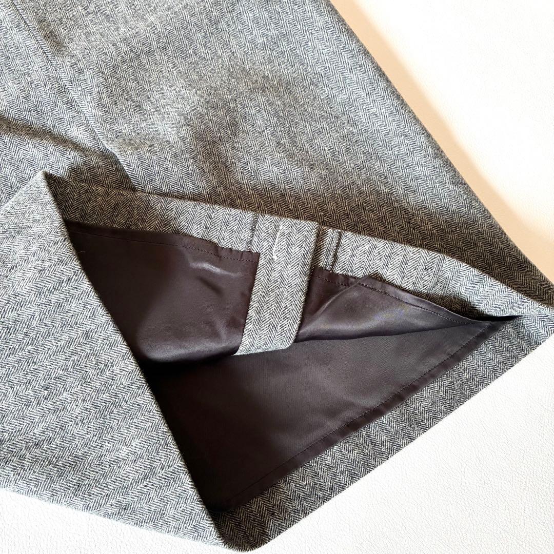 未使用タグ付き✨ボーダーズアットバルコニー ウールスカート