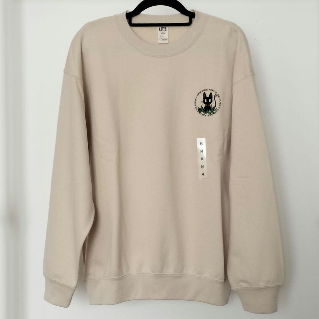 【新品】ユニクロ ジブリ 海外限定 スウェット 魔女の宅急便 L UNIQLO ユニクロ 海外限定 XL ジブリ コラボ スウェット 魔女の宅急便