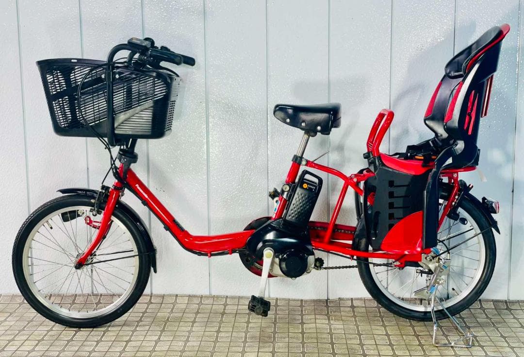 お値下げ可《PANASONIC》20インチ子供乗せ電動アシスト自転車2942