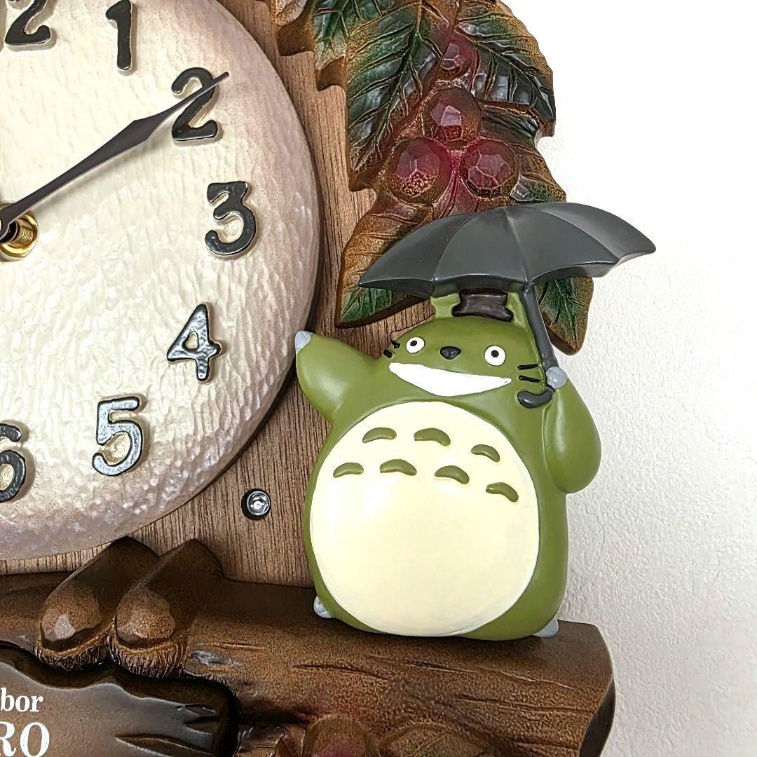 となりのトトロ】トトロ 掛け時計 振り子時計 リズム 箱あり 未使用